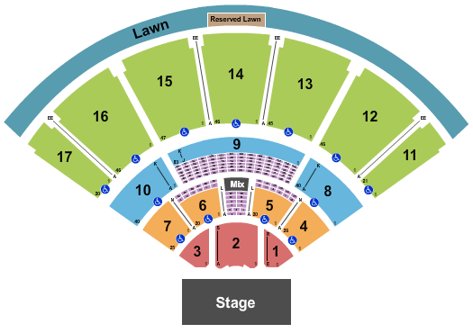 MidFlorida Credit Union Amphitheatre At The Florida State Fairgrounds Doobie Brothers Seating Chart